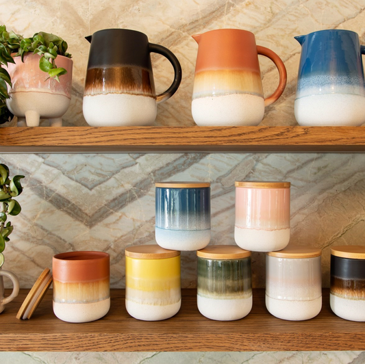 Mojave Glaze Jug Terracotta