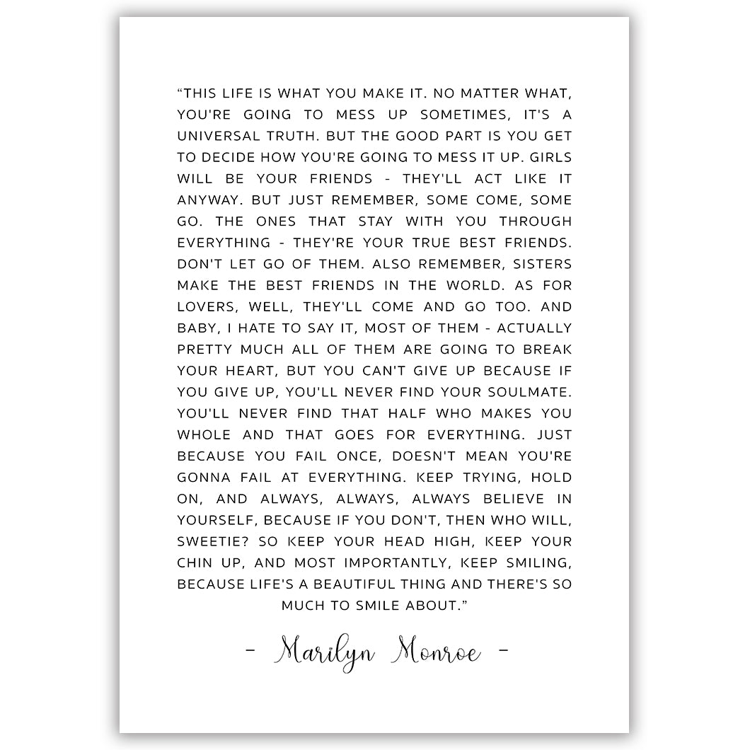 This Life - Marilyn Monroe