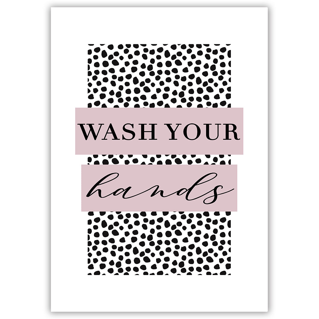 Wash Your Hands Pink