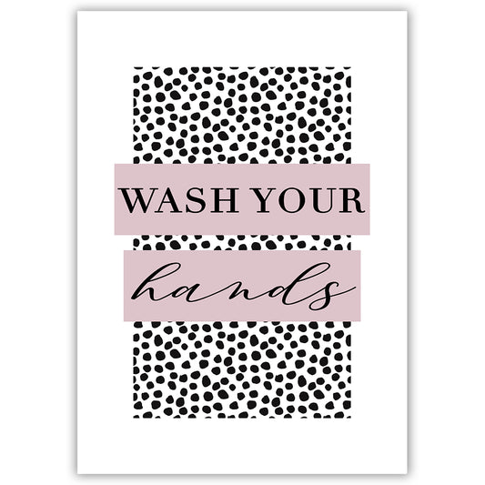 Wash Your Hands Pink