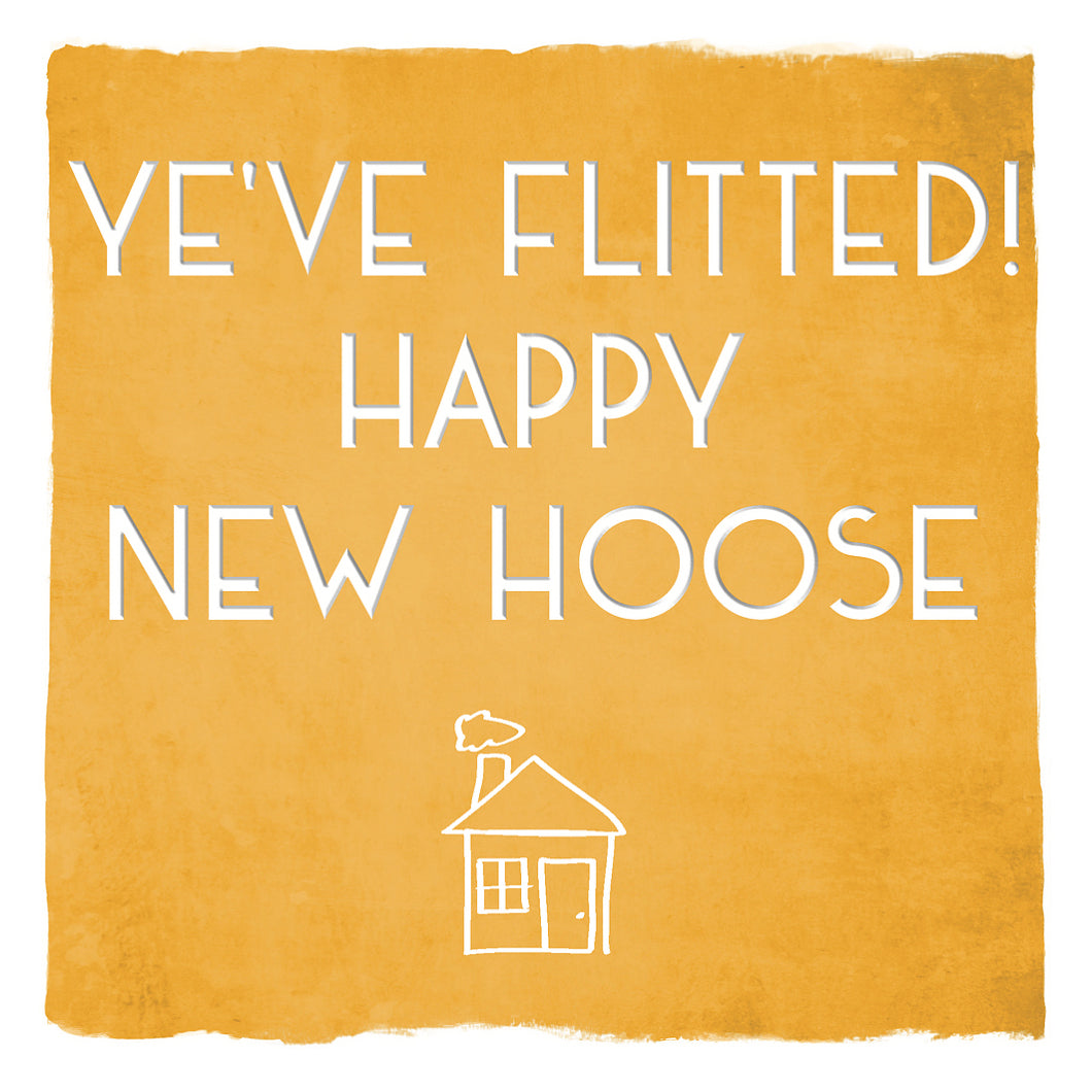 Happy New Hoose Greetings Card
