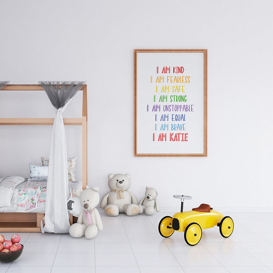 I Am Rainbow Personalised