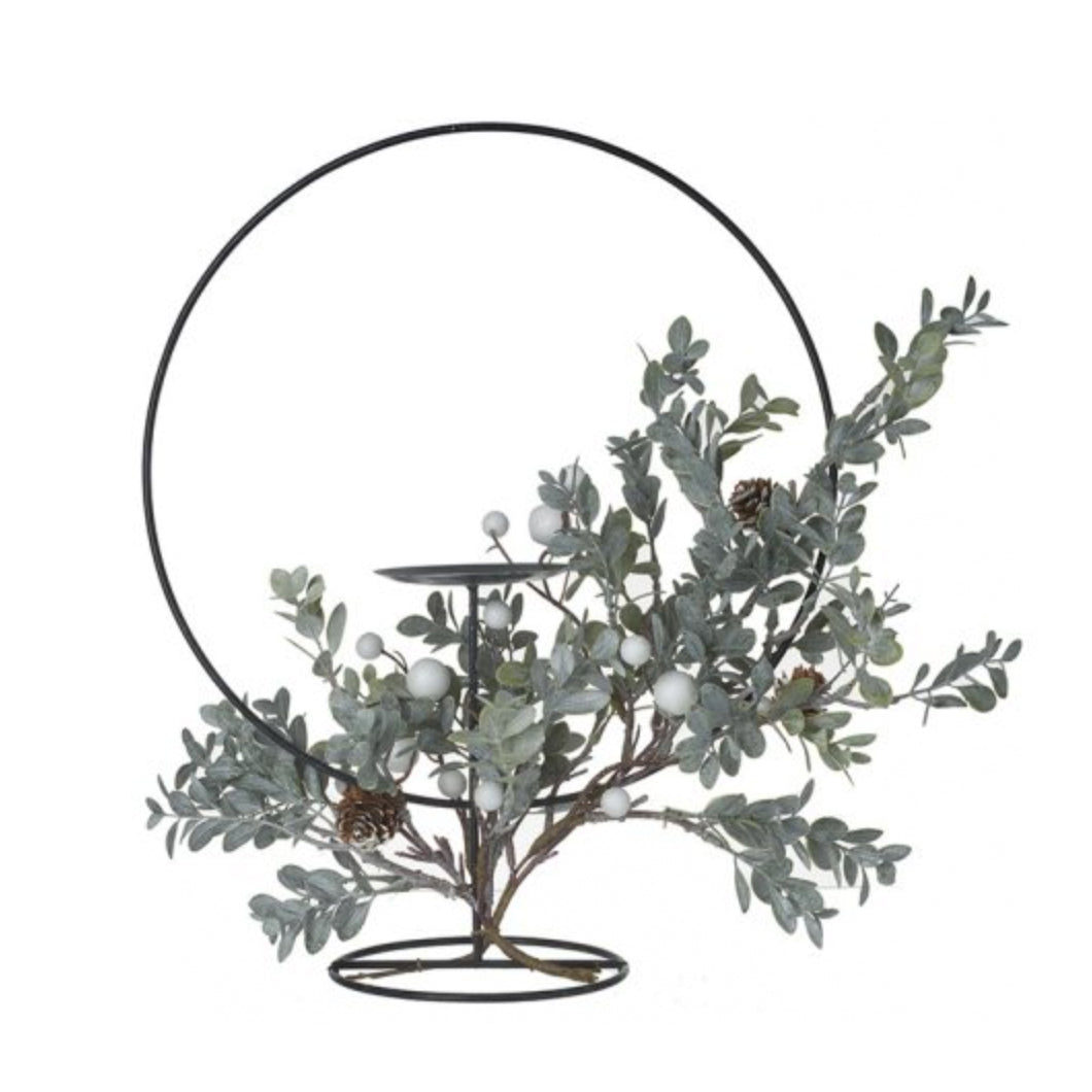 Christmas Hooped Centrepiece