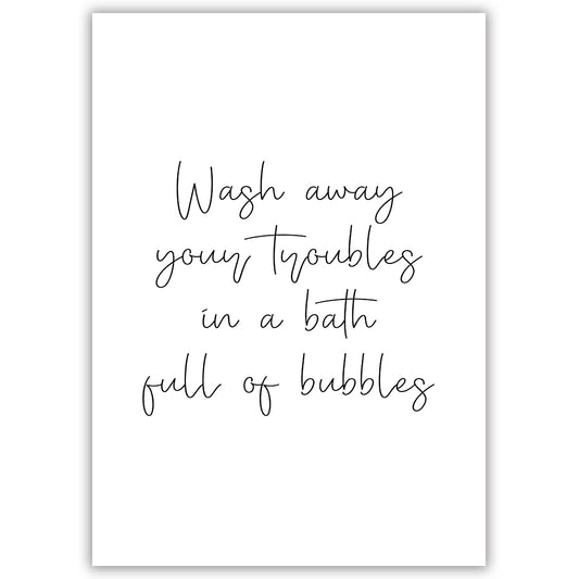 Bath Full Of Bubbles
