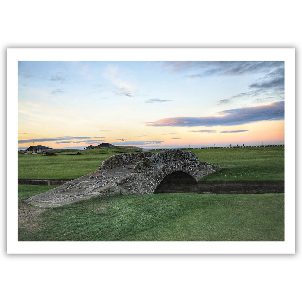 Swilken Bridge at St Andrews Golf Course