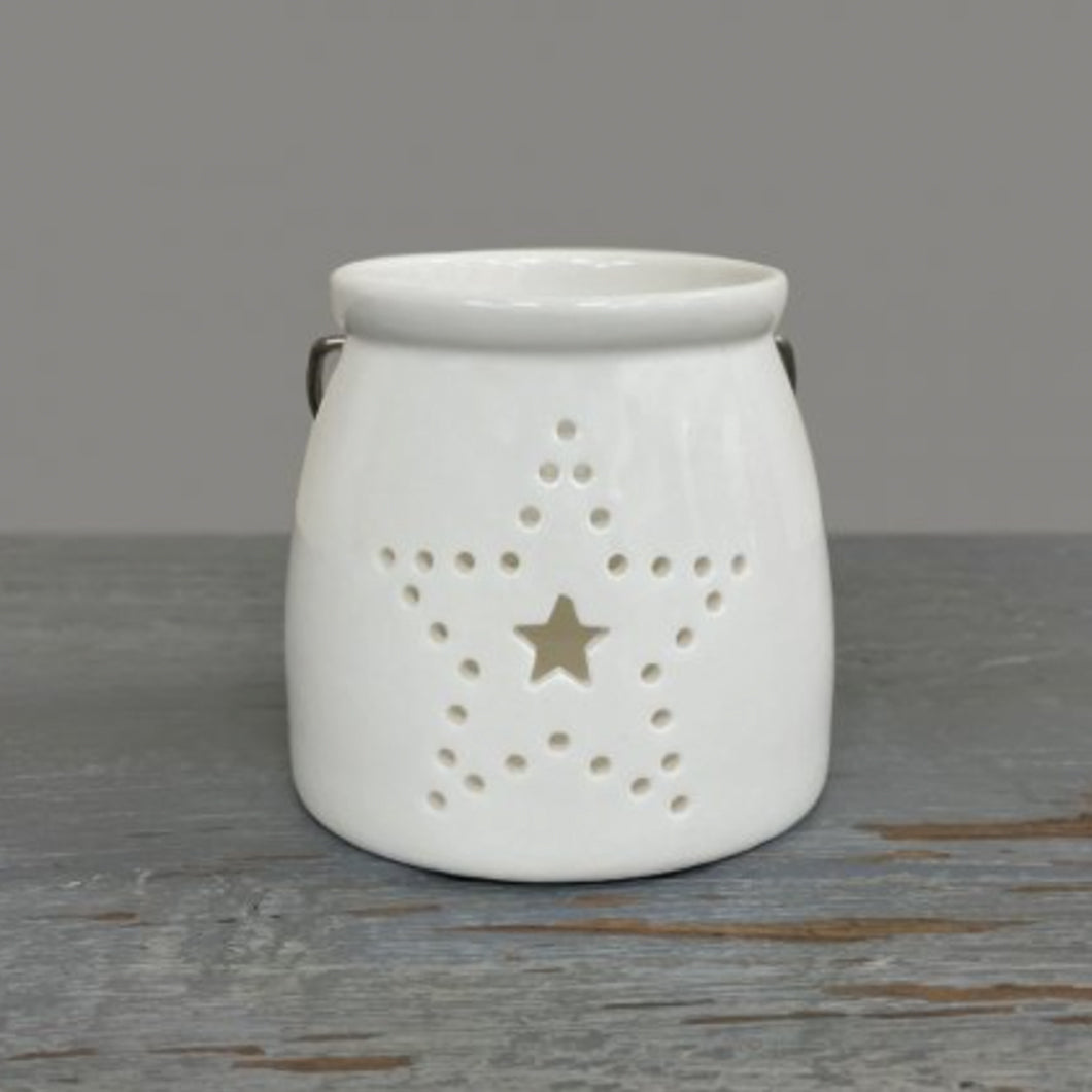 Dotted Star Tealight Holder