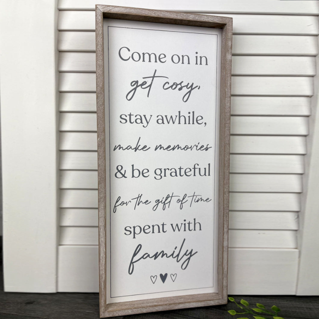 Family Home Plaque