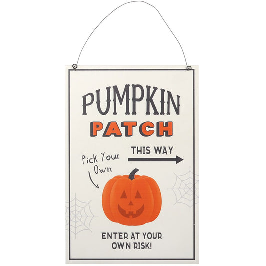 Pumpkin Patch Hanging Sign