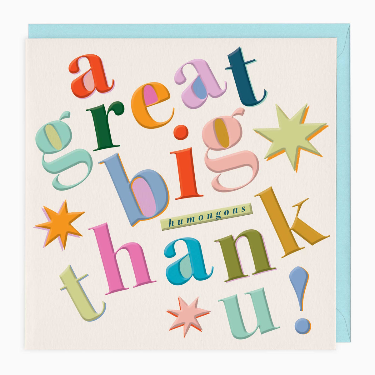A Great Big Thank You Card