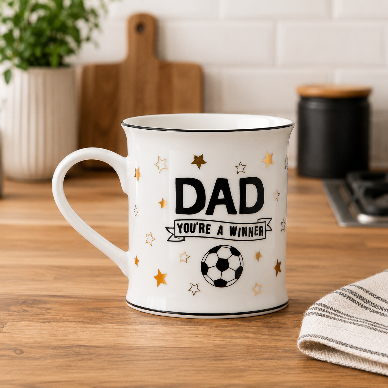 Dad You're a Winner Mug