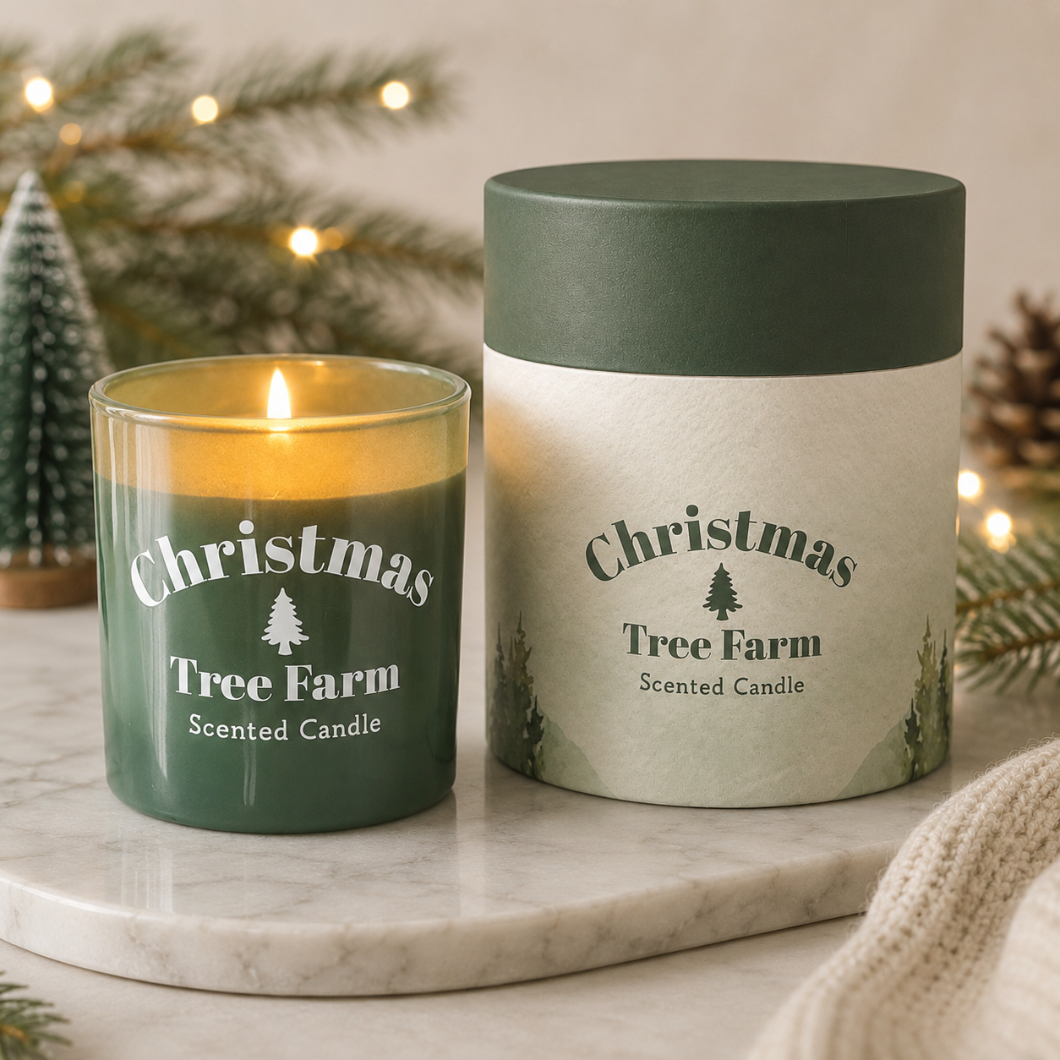 Christmas Tree Farm Boxed Scented Candle