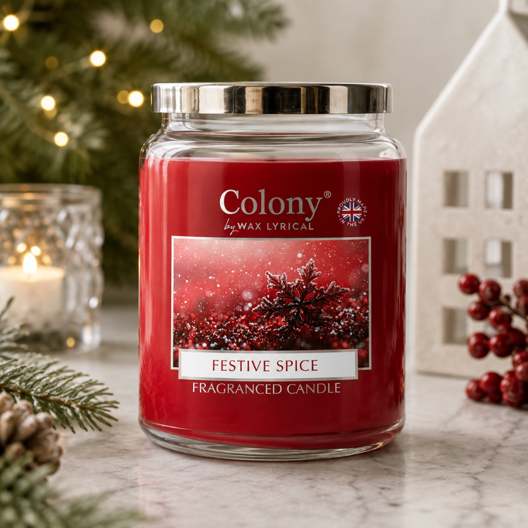 Festive Spice Fragranced Candle | Wax Lyrical
