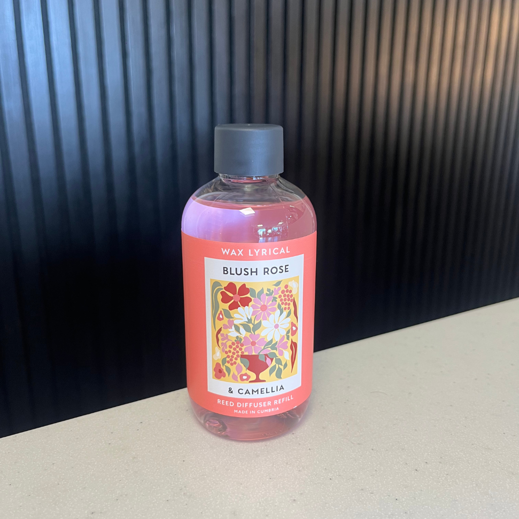 Blush Rose & Camellia 200ml Reed Diffuser Refill