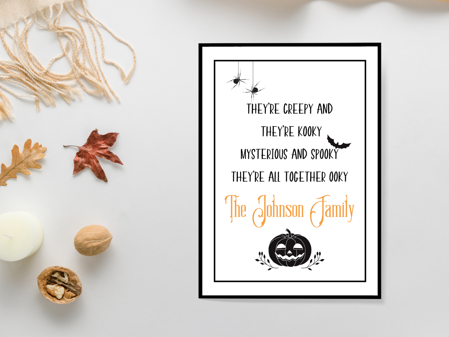 Halloween Personalised Print