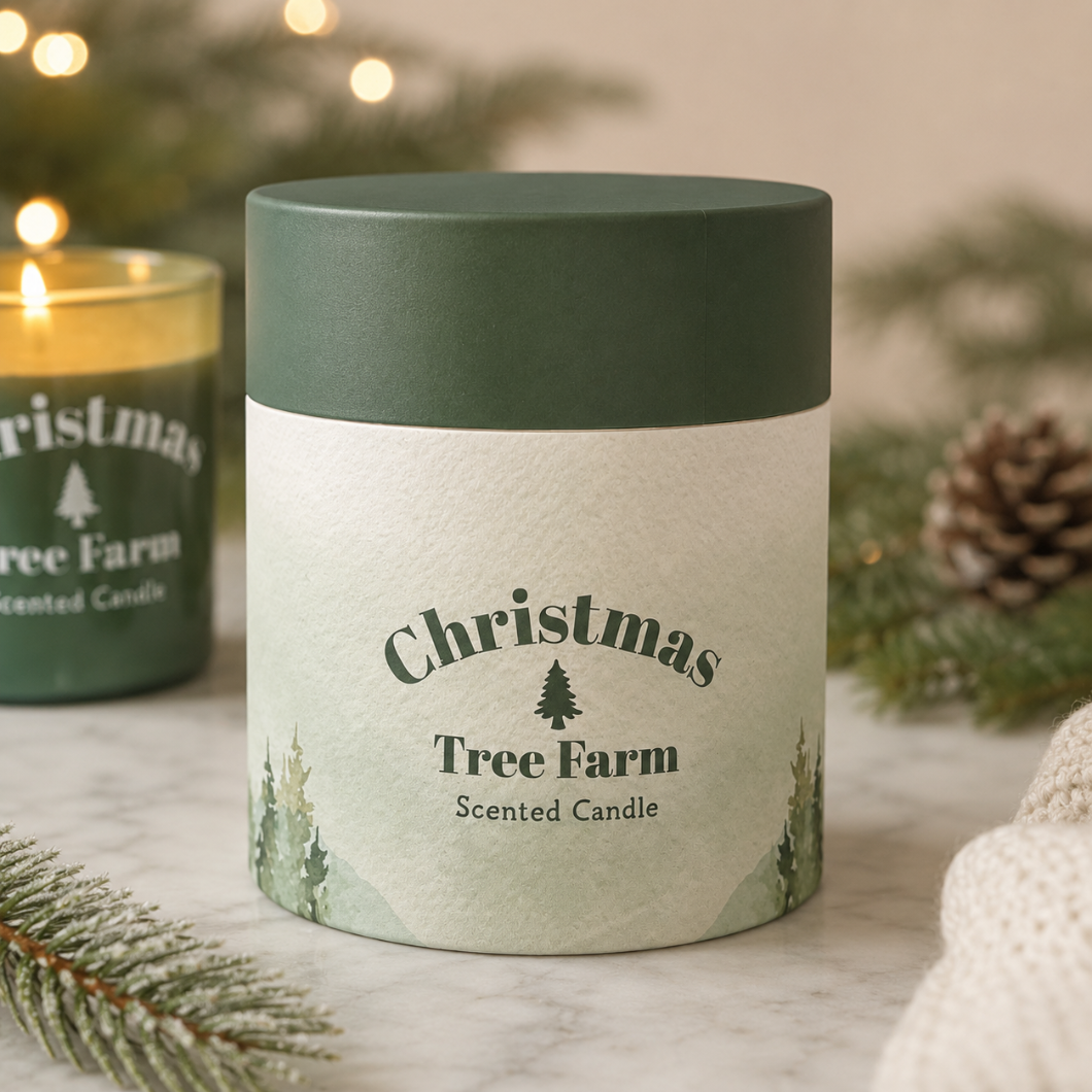 Christmas Tree Farm Boxed Scented Candle