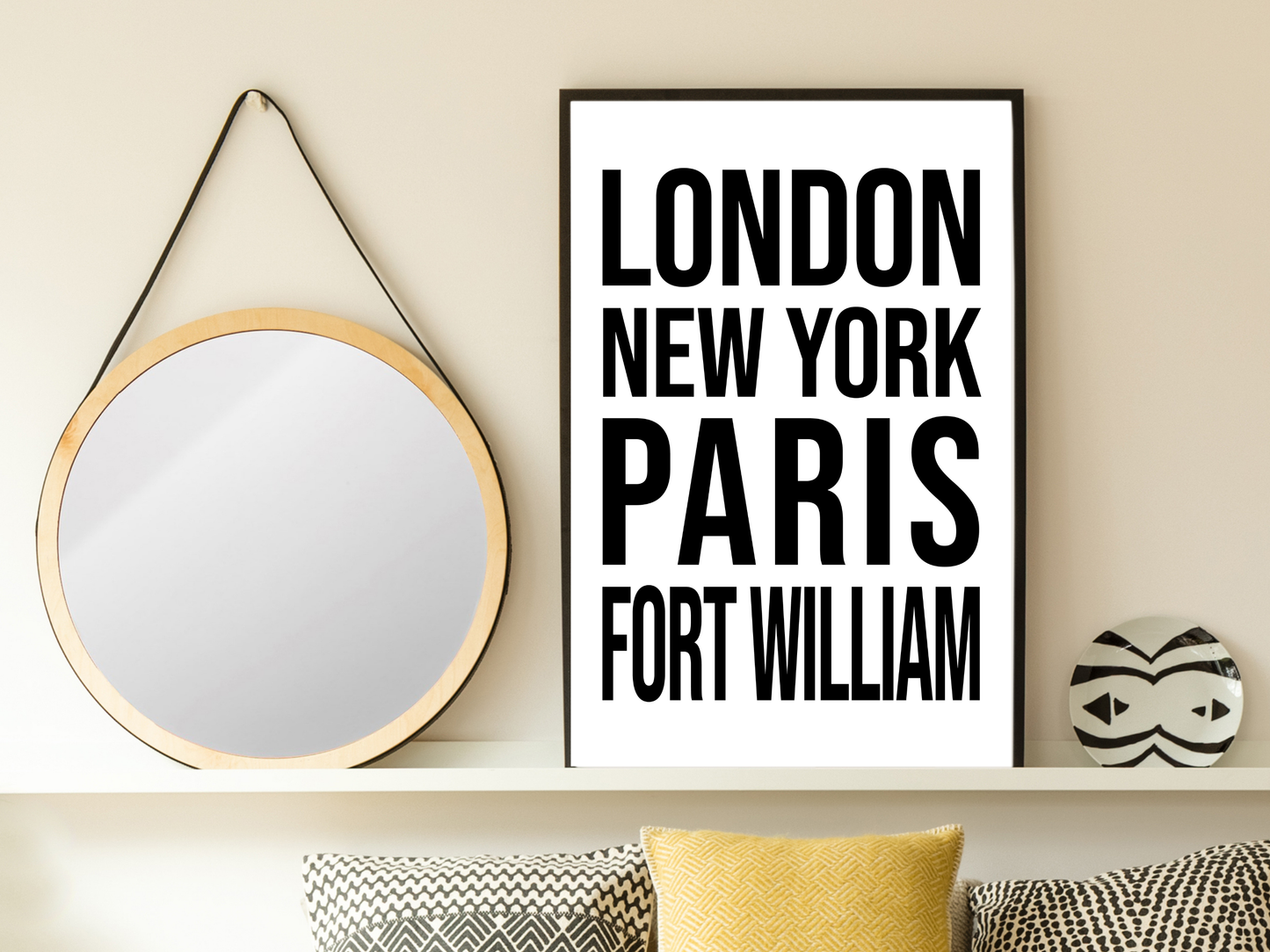 Fort William Bold Print