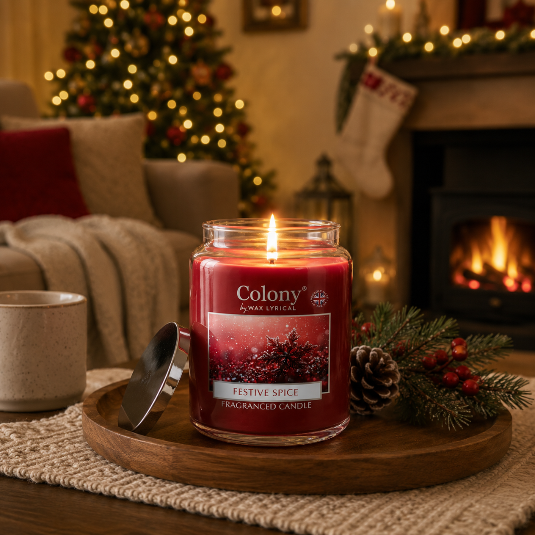 Festive Spice Fragranced Candle | Wax Lyrical