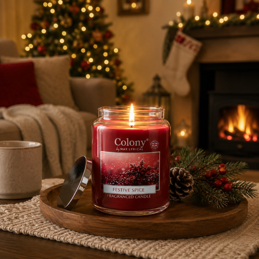 Festive Spice Fragranced Candle | Wax Lyrical