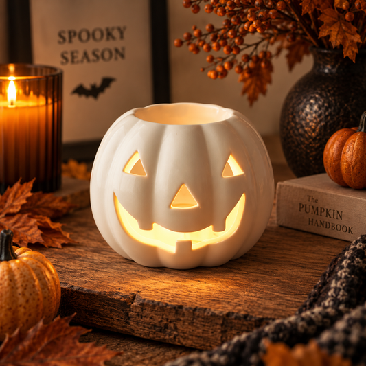 White Pumpkin Oil Burner