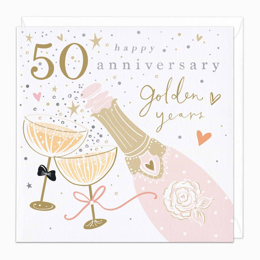 50 Years Anniversary Card