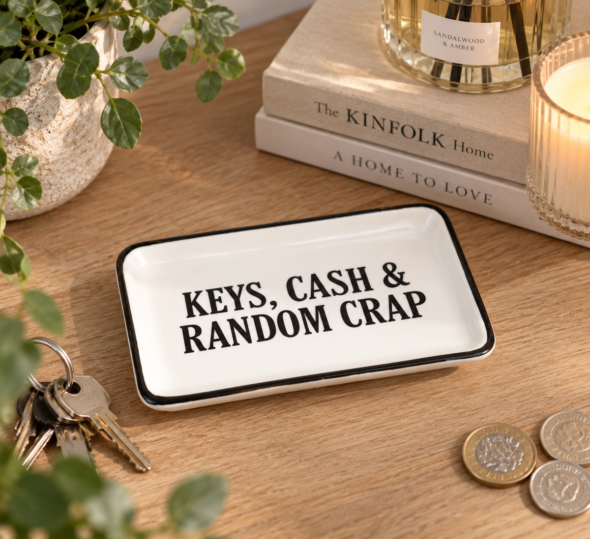 Keys, Cash and Random Crap Tray