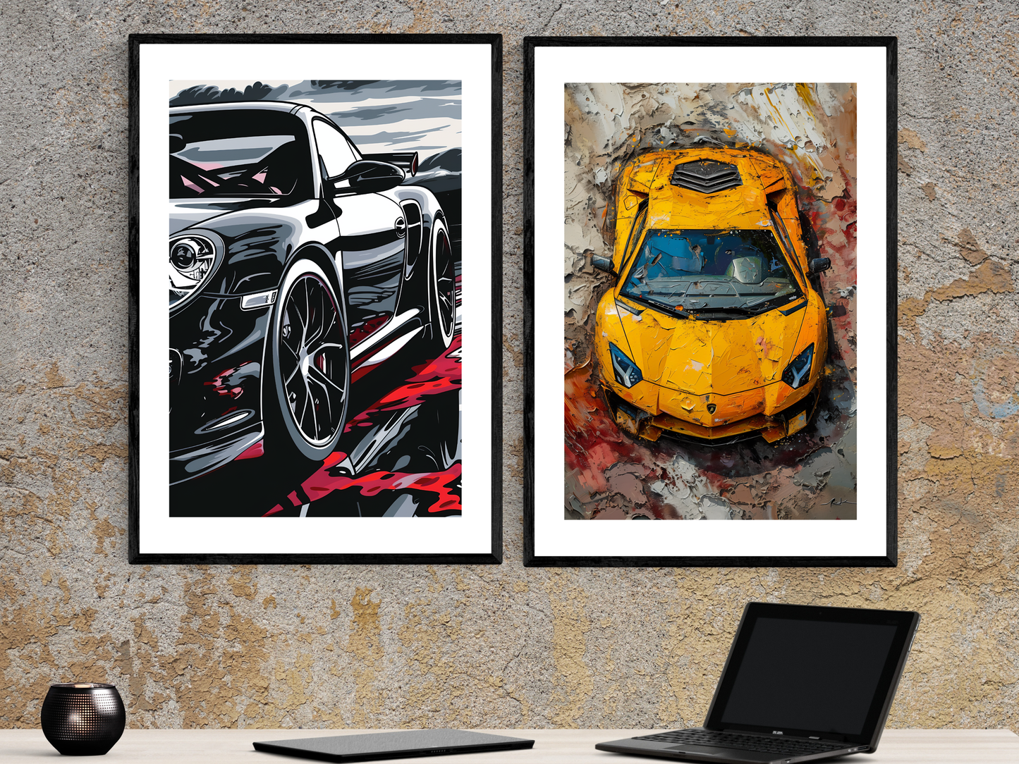 Midnight Runner Supercar | Car Art
