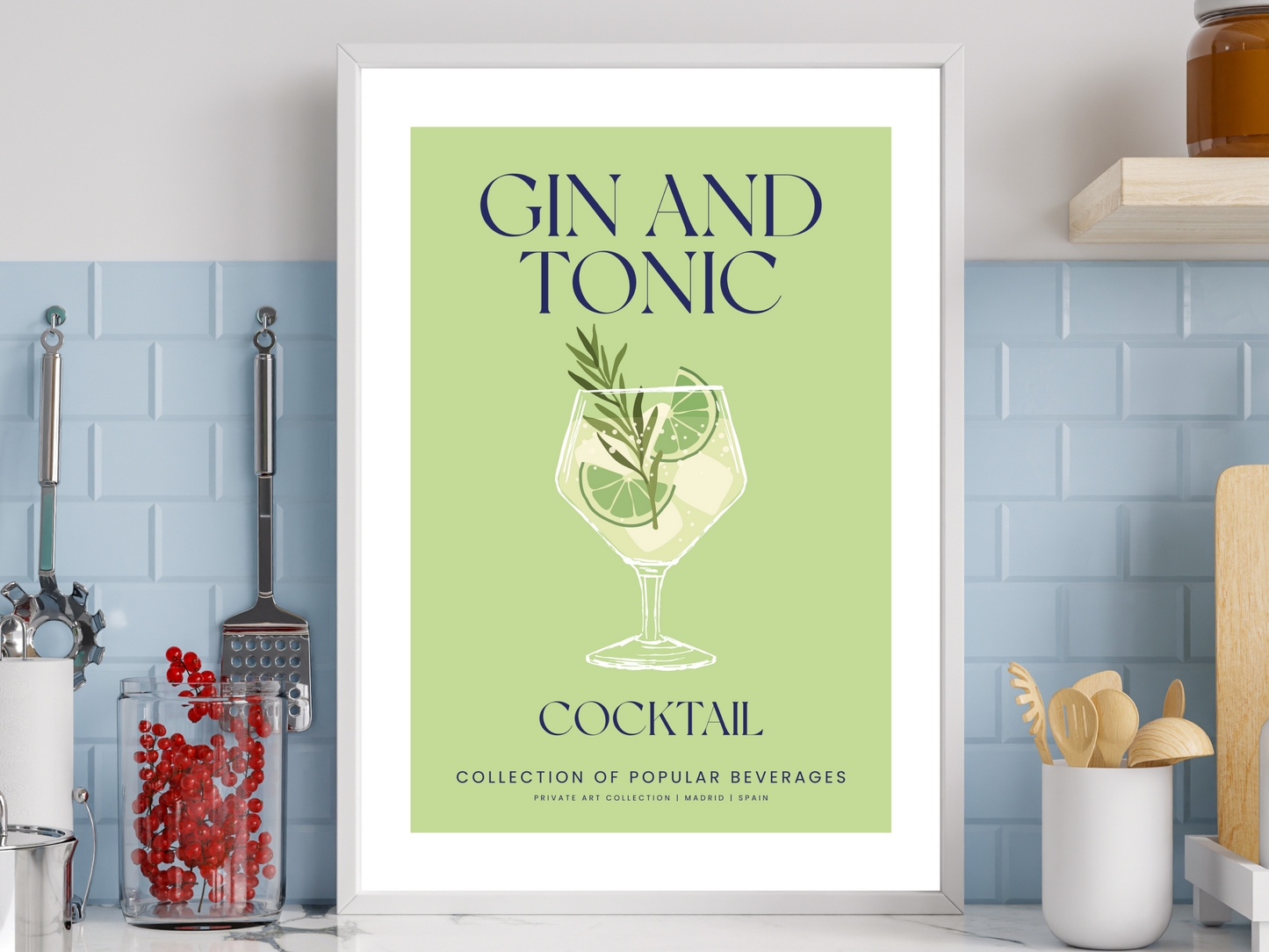 Gin & Tonic Cocktail