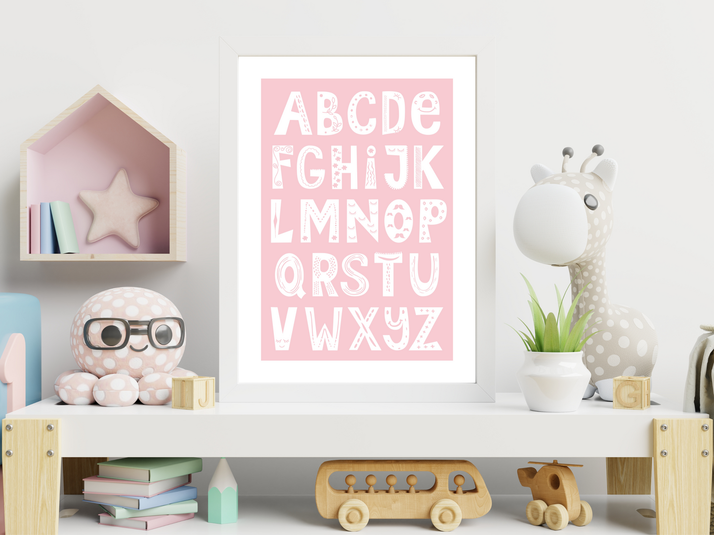 Pink Alphabet