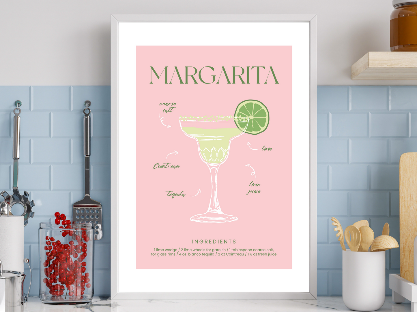 Margarita Pink Cocktail