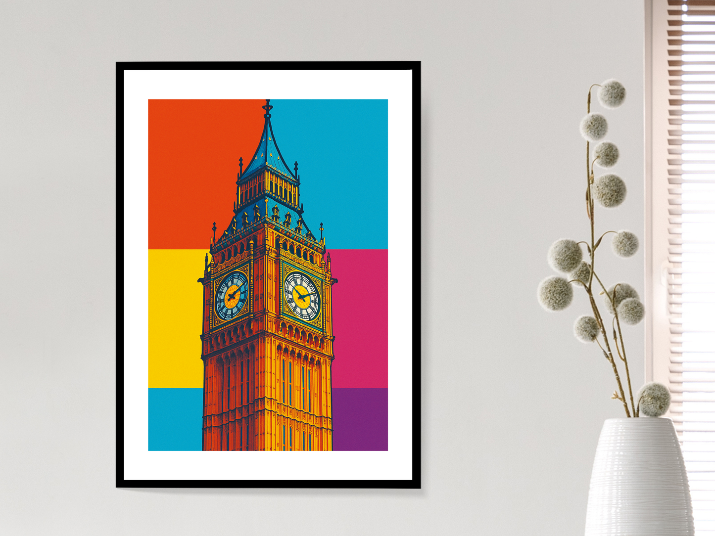 Big Ben Pop Art