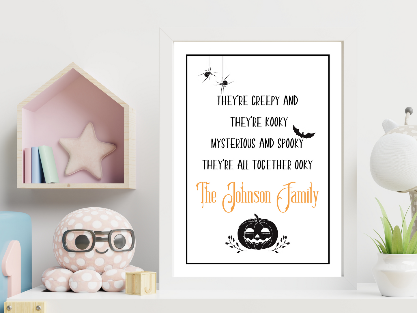 Halloween Personalised Print