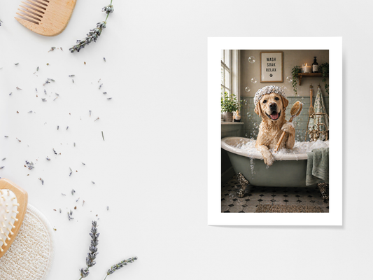 Golden Labrador in Bath