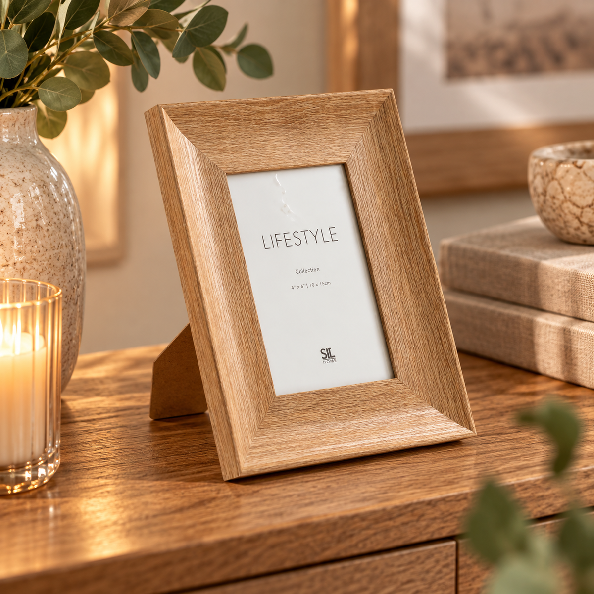 Wooden Photo Frame, 6x4cm