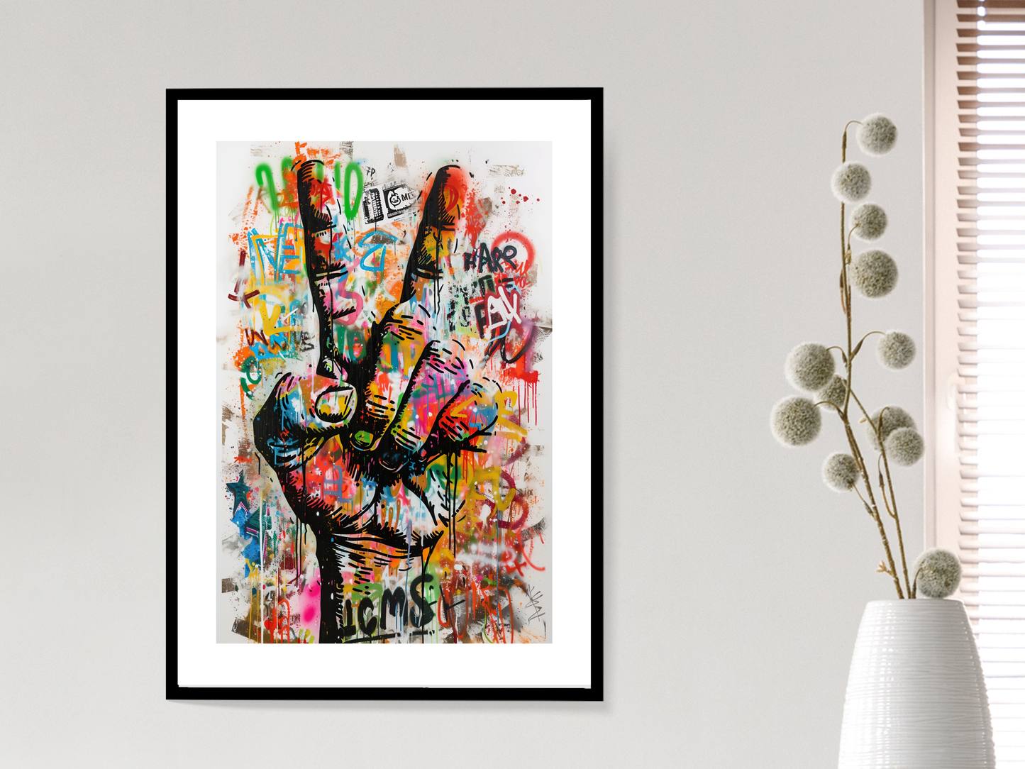 Chaos & Peace | Pop Art