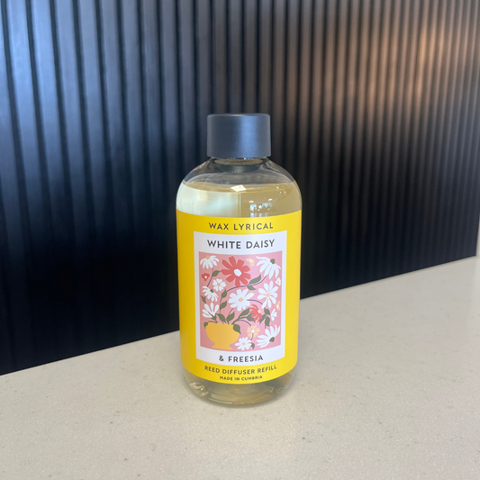 White Daisy & Freesia 200ml Reed Diffuser Refill