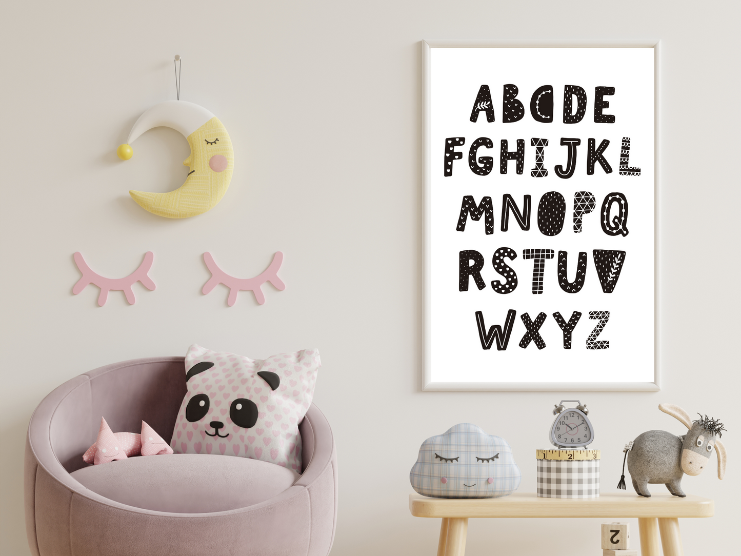 Scandi Mono Alphabet