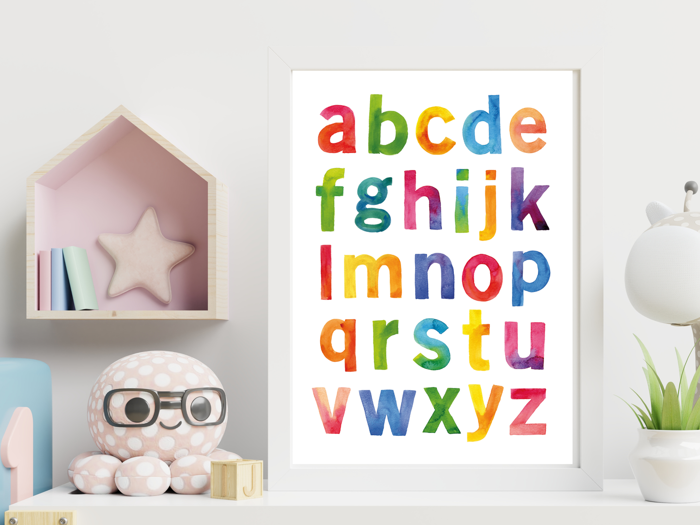Watercolour Alphabet
