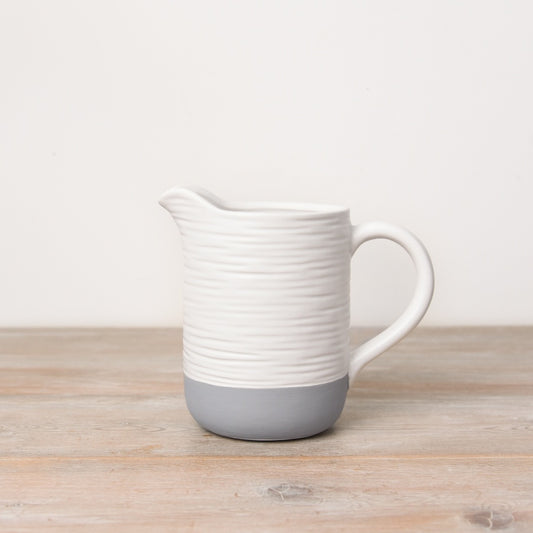 White and Grey Jug