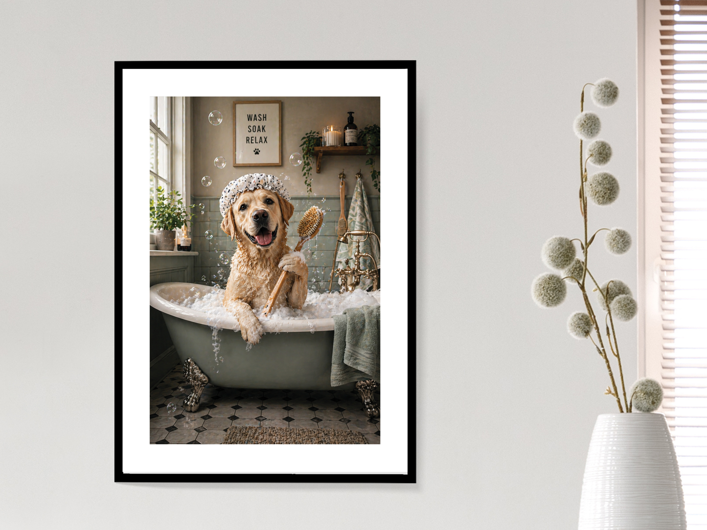 Golden Labrador in Bath