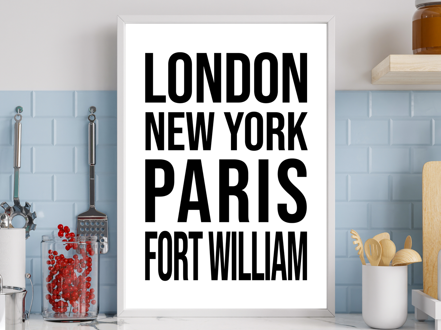 Fort William Bold Print