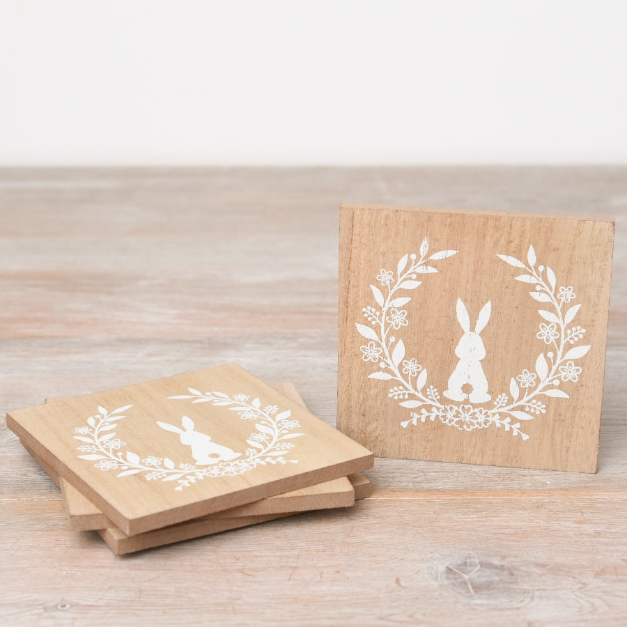 Bunny Coasters (Set of 4)