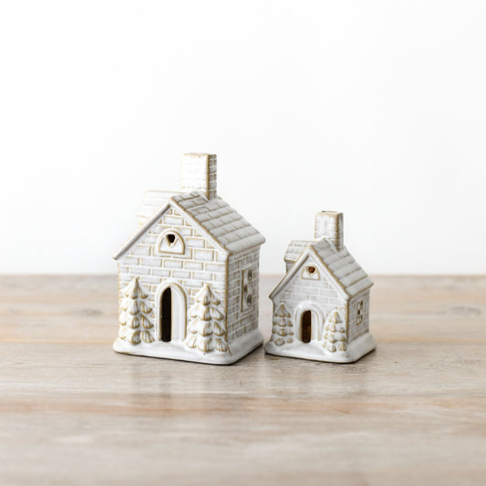 Reactive Glaze LED House - Large