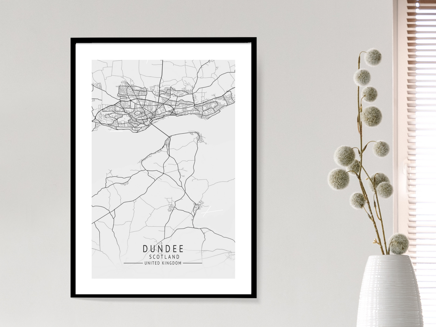 Dundee Map Print