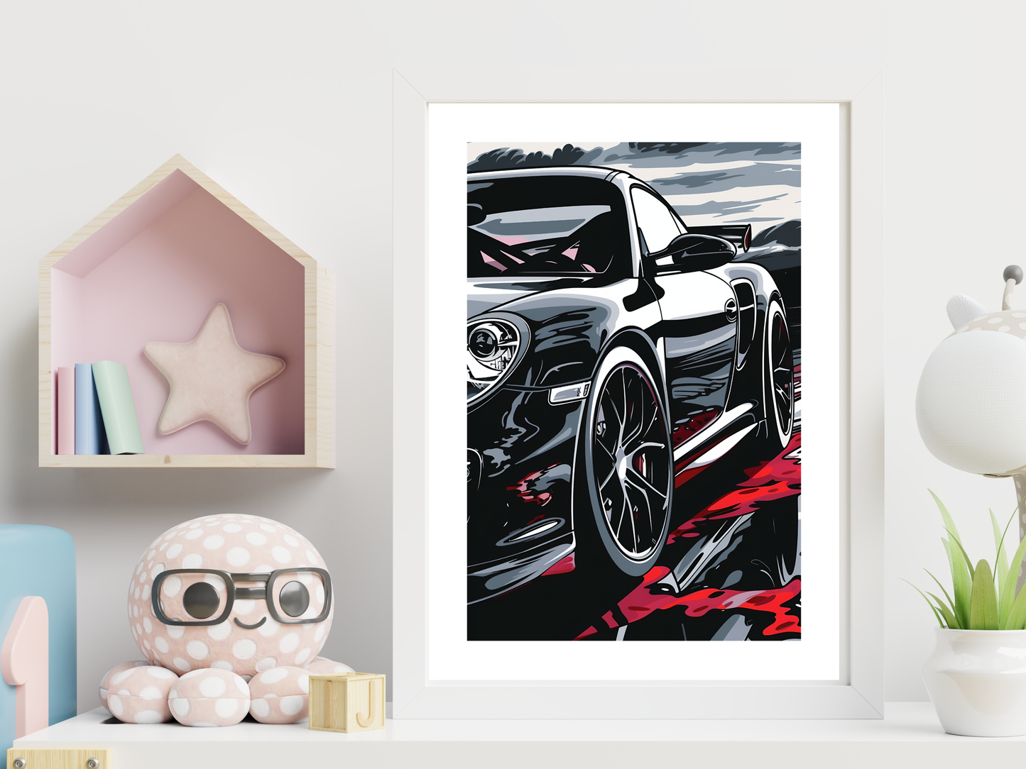 Midnight Runner Supercar | Car Art