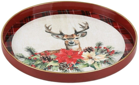 Highland Stag Christmas Tray