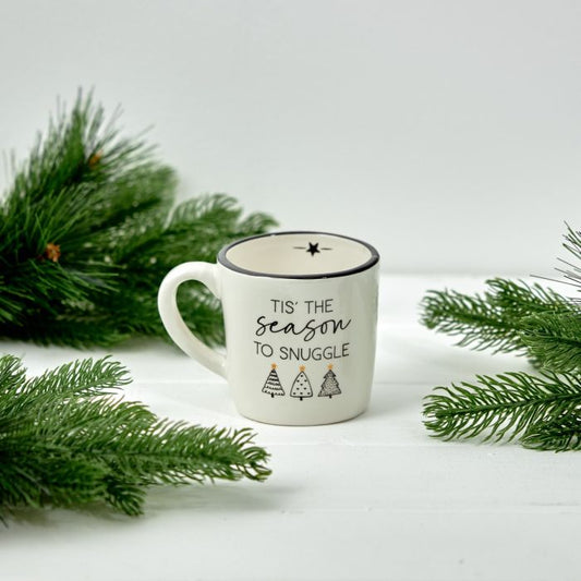 White ‘Tis the Season to Snuggle’ Mug