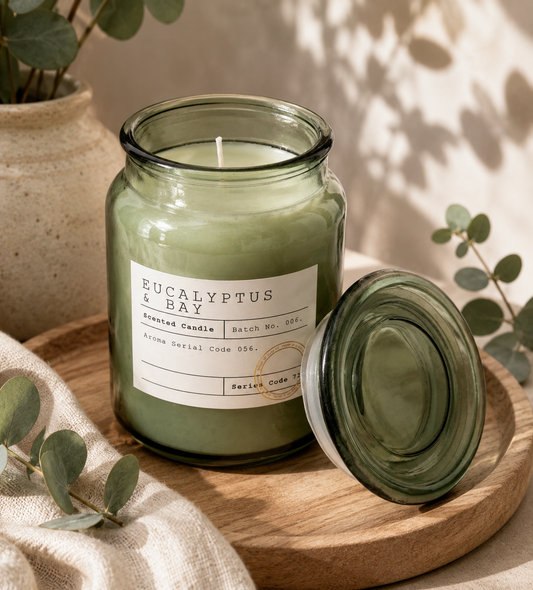 Eucalyptus & Bay Apothecary Candle | Large