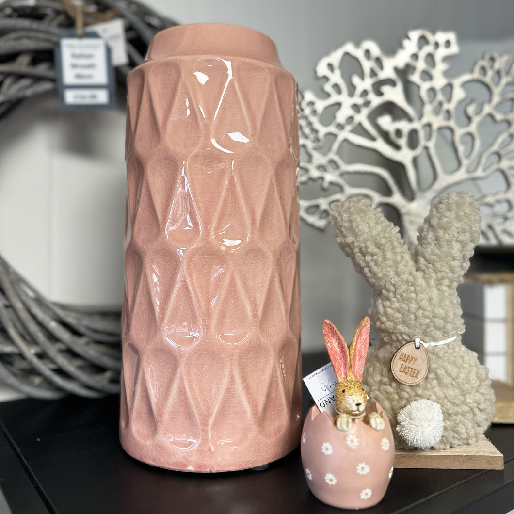 Blush Large Ceramic Vase
