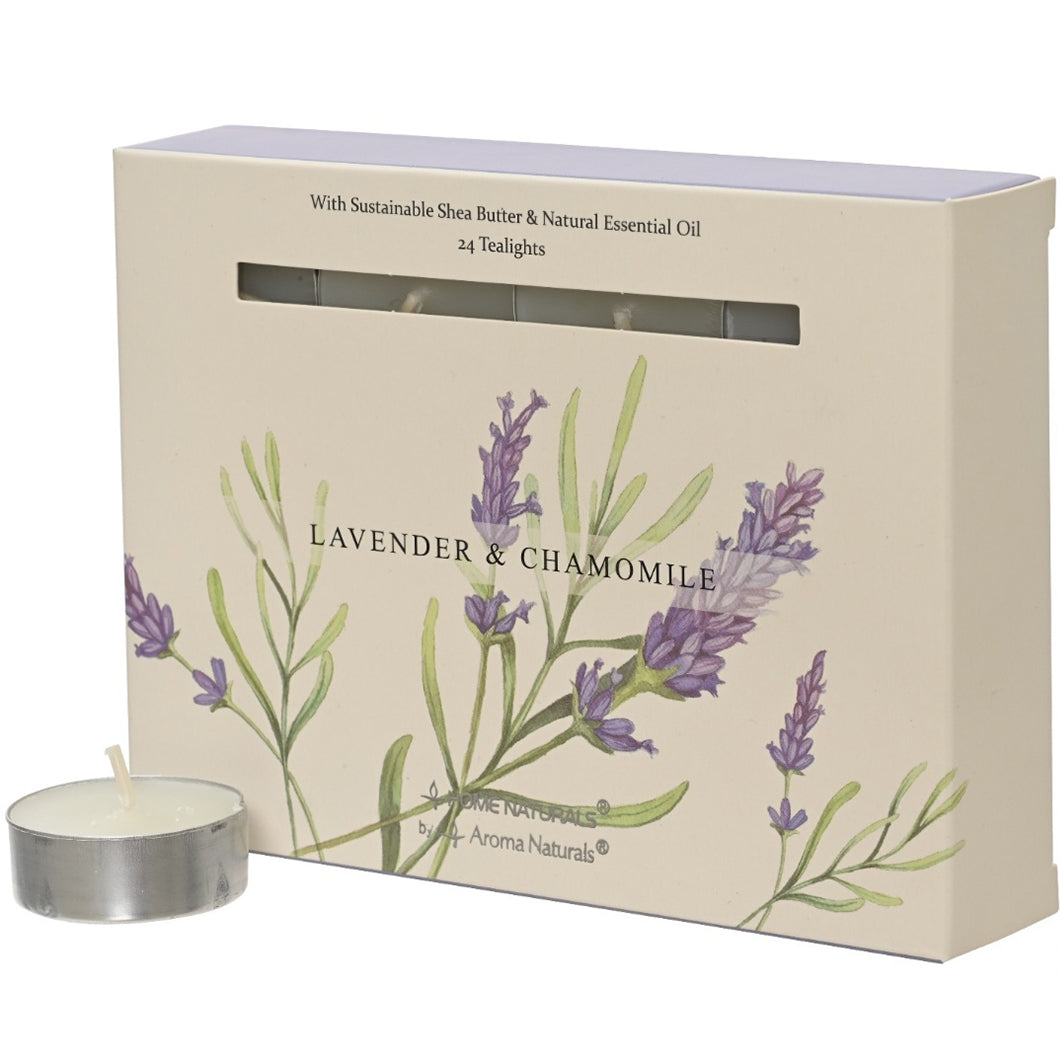 Lavender & Chamomile Tealights Pack of 12