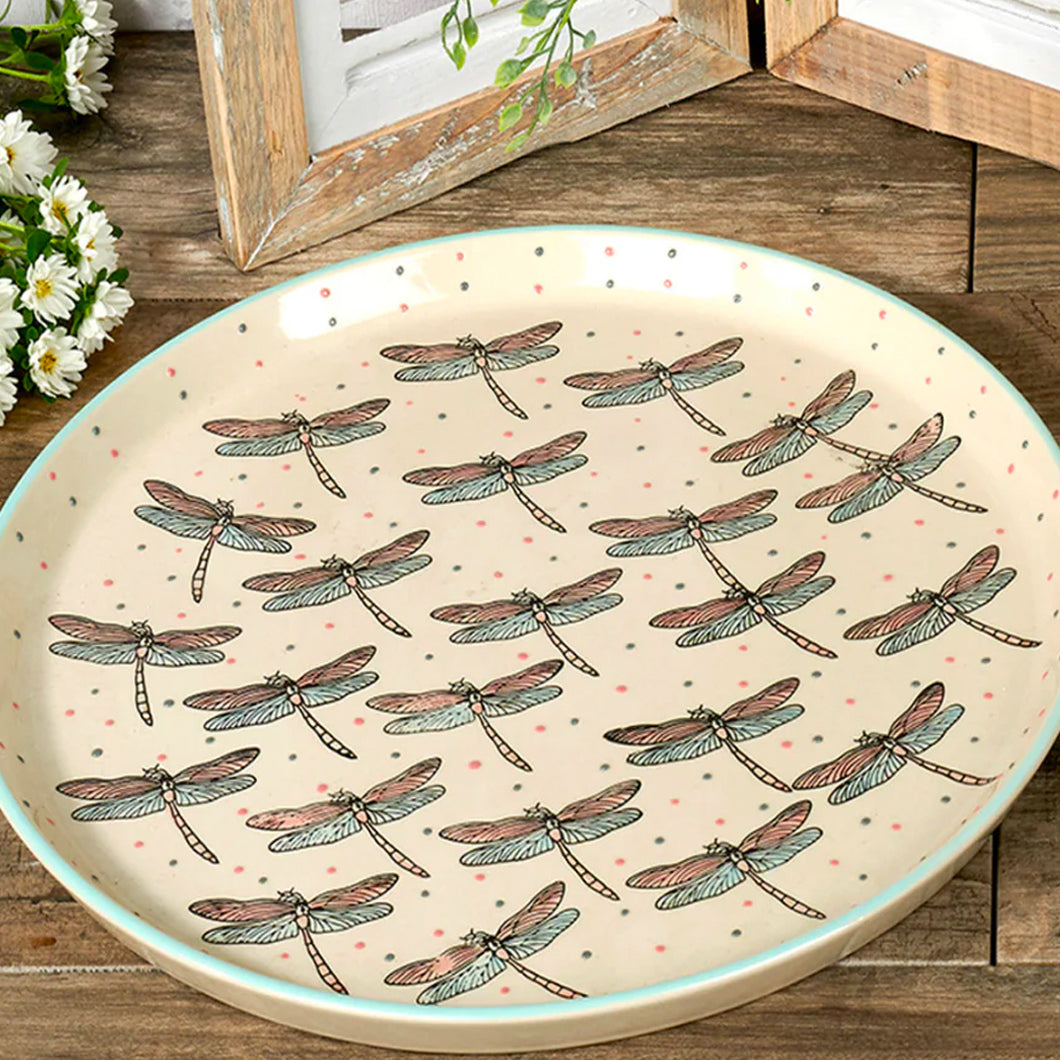 Dragonfly Platter Tray